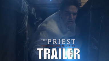 THE PRIEST THANKSGIVING MASSACRE Official Trailer (2025) UK Horror Movie poster