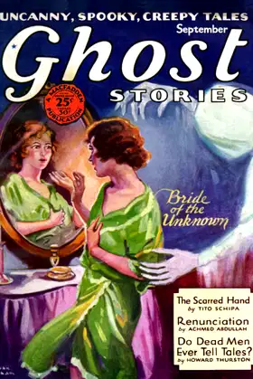 Ghost Stories, September 1929 poster