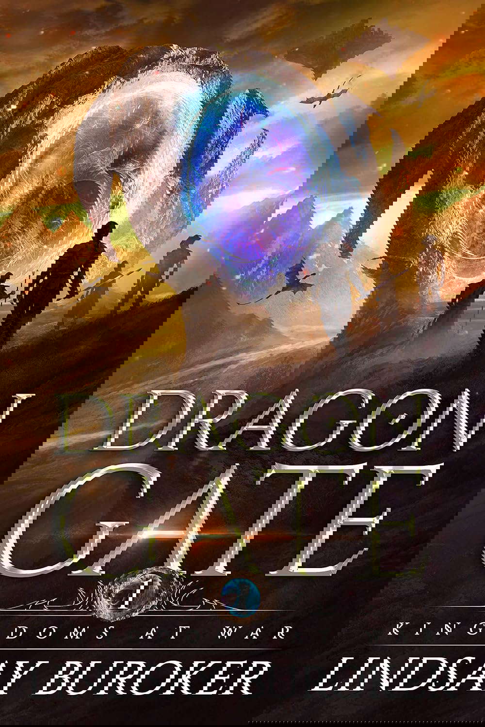 Kingdoms at War: An Epic Fantasy Adventure (Dragon Gate Book 1) poster