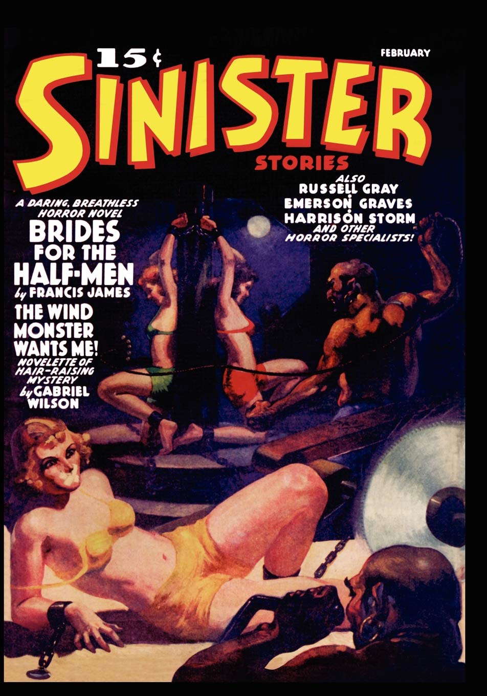 Pulp Classics: Sinister Stories #1 (February 1940) poster