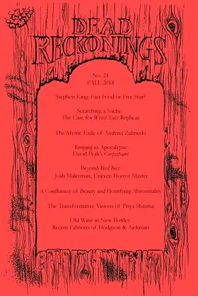 Dead Reckonings No. 24 (Fall 2018) poster