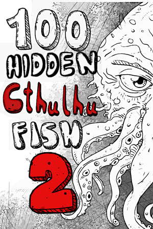 100 hidden Cthulhu fish 2 poster