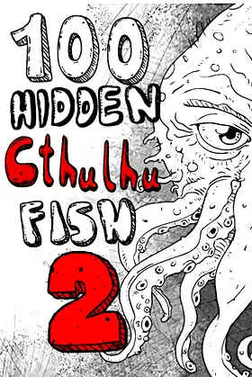 100 hidden Cthulhu fish 2 poster