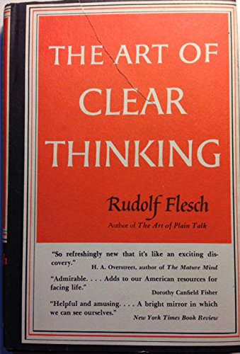 The Art of Clear Thinking poster