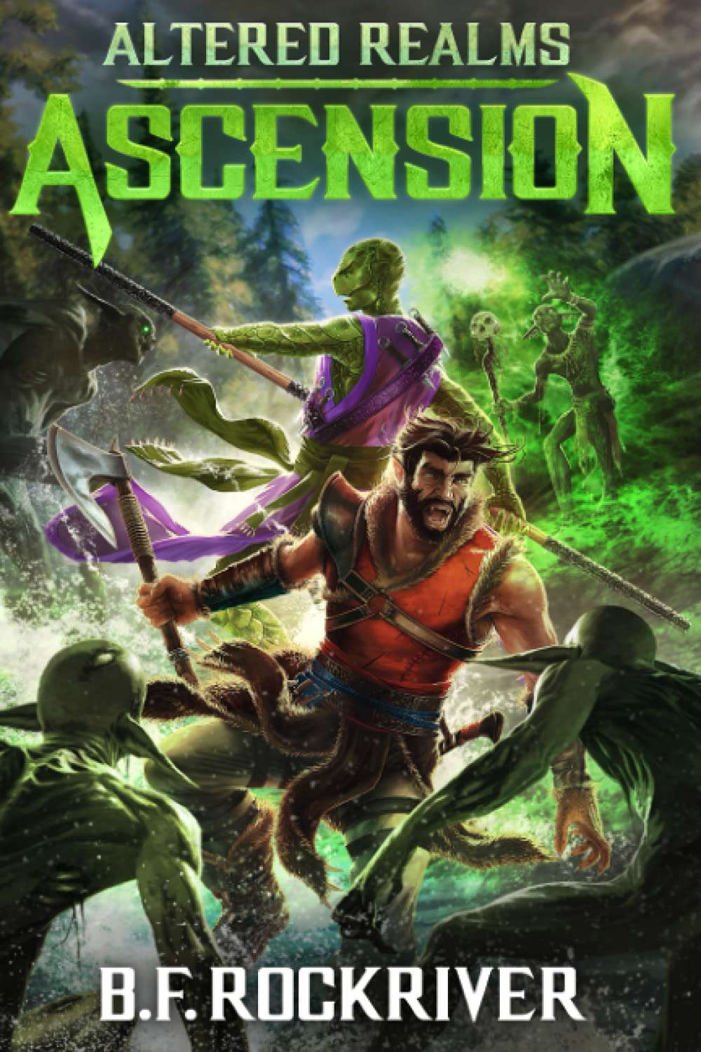 Altered Realms: Ascension (Book 1): A LitRPG Series poster