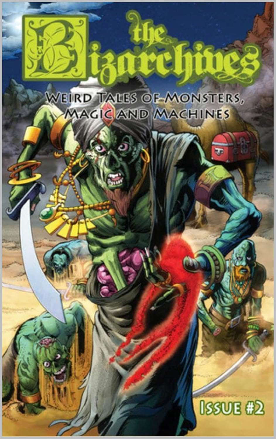 The Bizarchives: Weird Tales of Monsters, Magic and Machines: Issue #2 poster