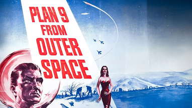 Dana Gould on PLAN 9 FROM OUTER SPACE poster