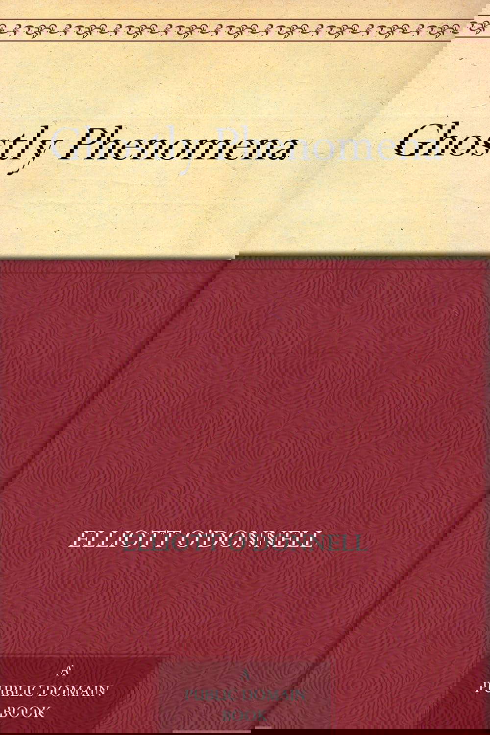 Ghostly Phenomena poster