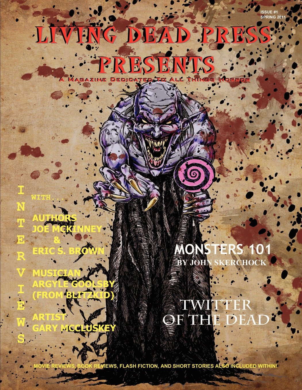 Living Dead Press Presents Magazine Spring 2011 poster