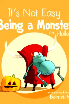 It's Not Easy Being a Monster: on Halloween poster