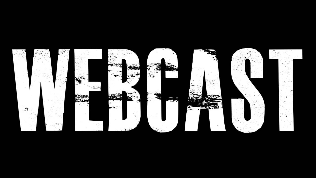 Poster for Webcast
