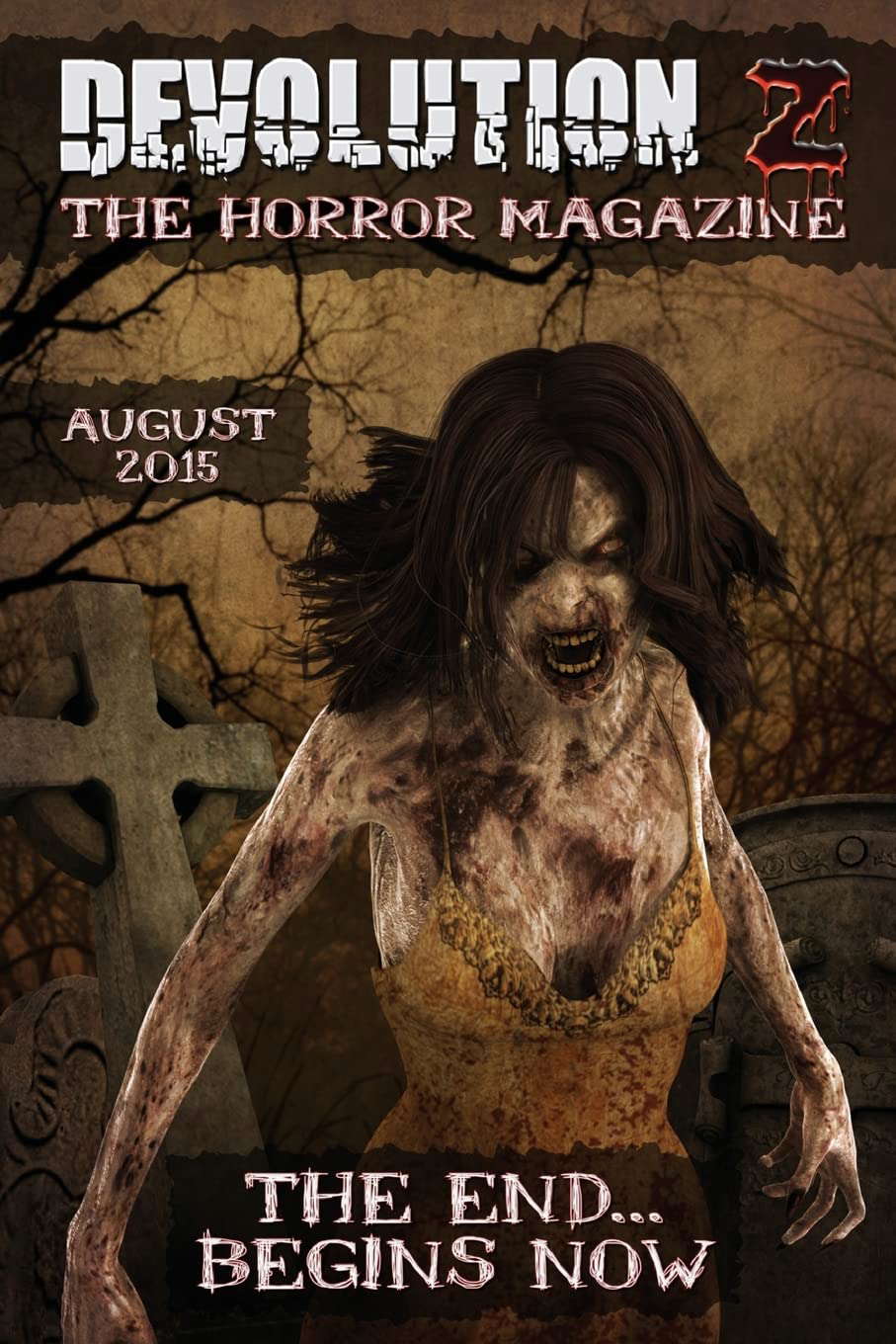 Devolution Z: The Horror Magazine August 2015 poster