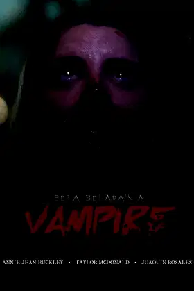 Bela Belara's A Vampire poster