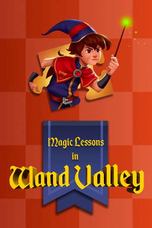 Magic Lessons in Wand Valley - a jigsaw puzzle tale poster