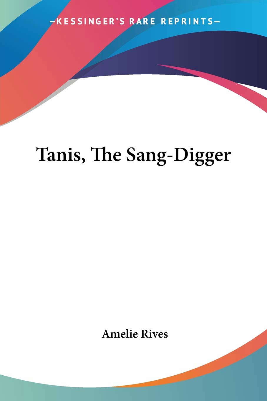 Tanis, The Sang-Digger poster