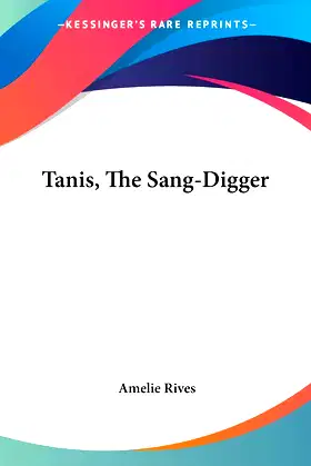 Tanis, The Sang-Digger poster