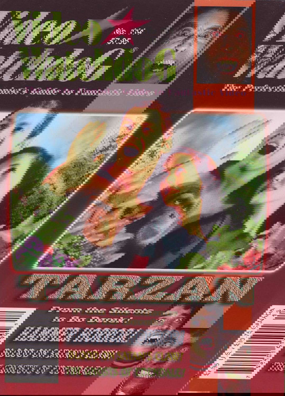 Video Watchdog # 114 - Tarzan, Hammer Horror poster