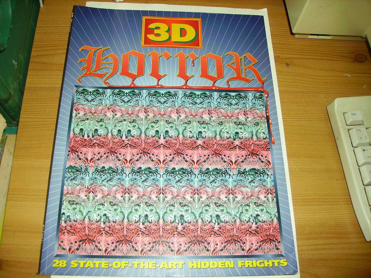 3D Horror poster