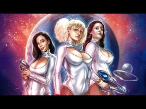 'Space Babes from Outer Space' Trailer A poster