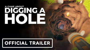 A Game About Digging A Hole - Official Launch Trailer poster