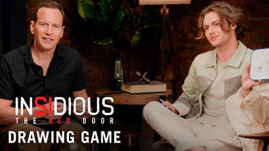 Patrick Wilson & Ty Simpkins Drawing Game poster