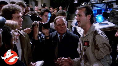 Film Clip: Making Headlines | GHOSTBUSTERS poster
