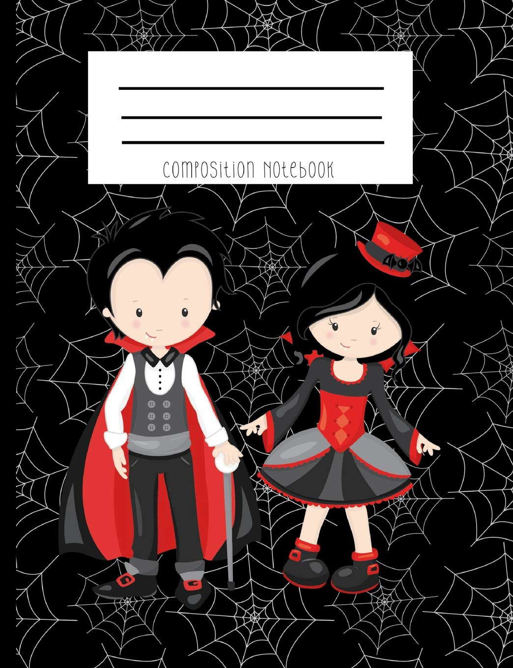 Composition Notebook: Little Vampire Kids Transylvania Halloween Notebook poster