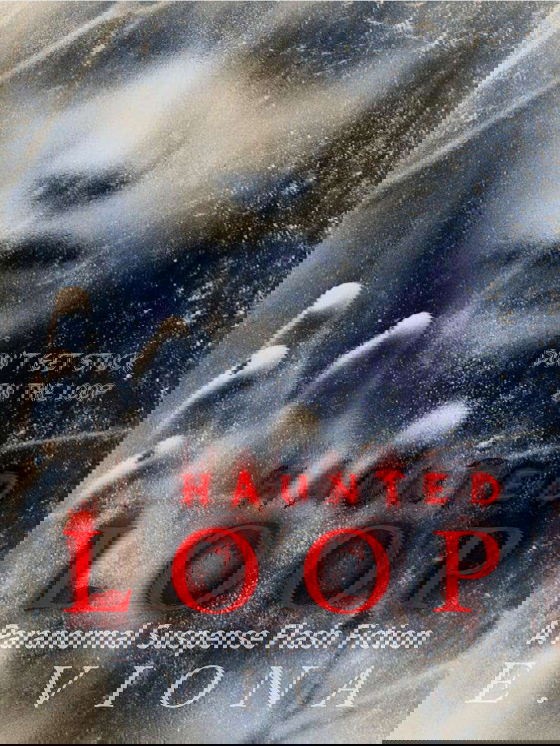 Haunted Loop: A Paranormal Suspense Flash Fiction poster
