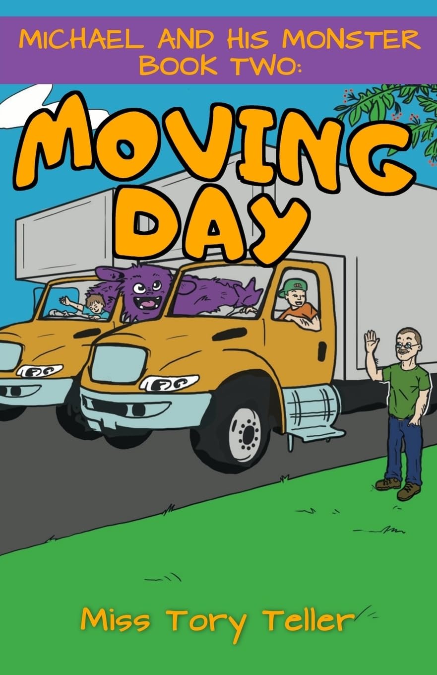 Moving Day NZ/UK/AU (Michael And His Monster) poster
