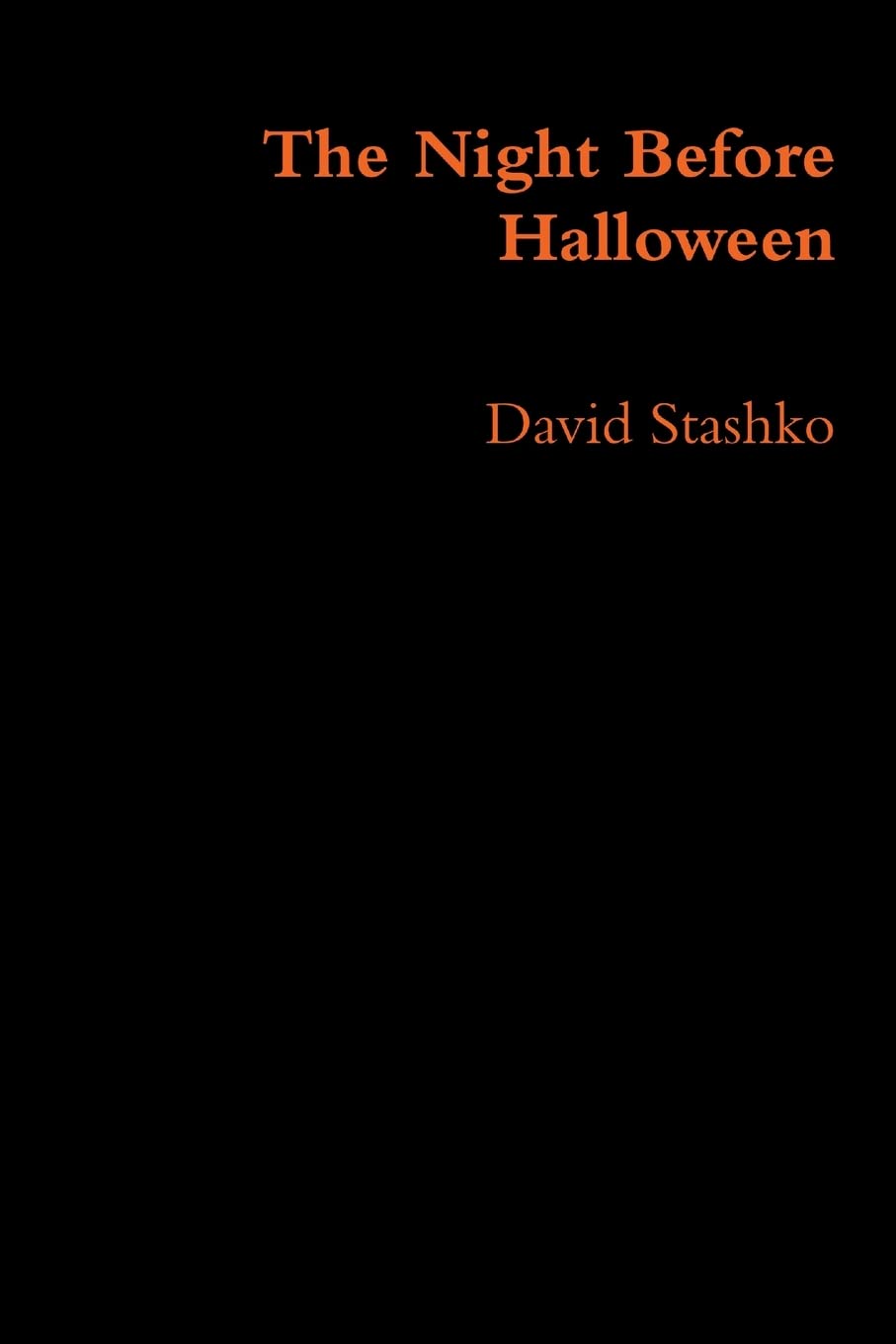 The Night Before Halloween poster