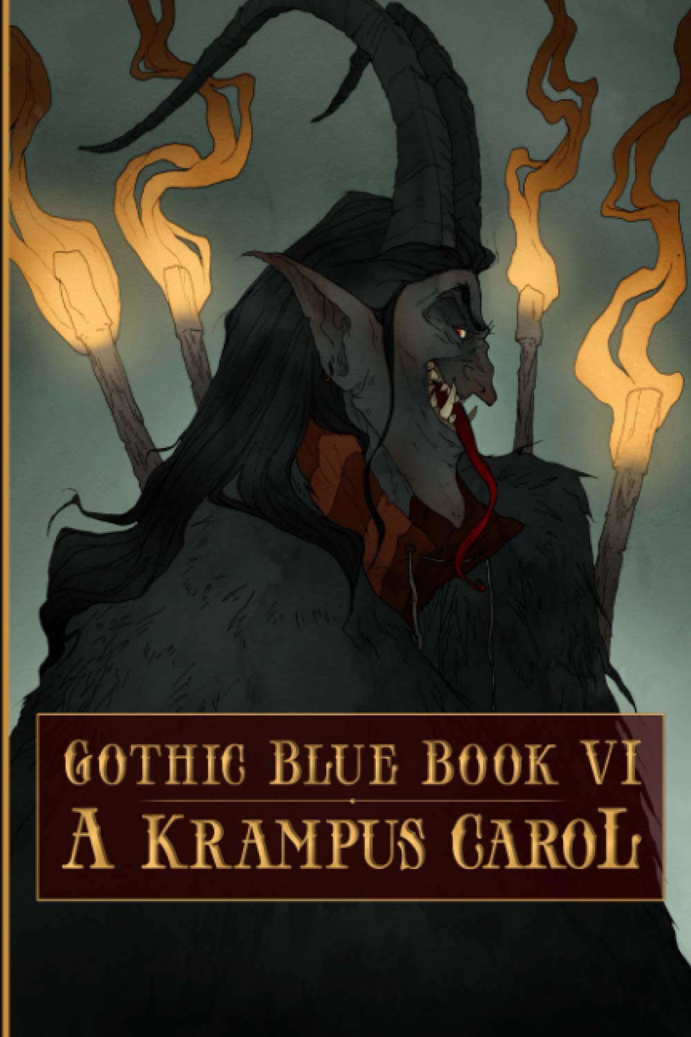 Gothic Blue Book VI: A Krampus Carol poster