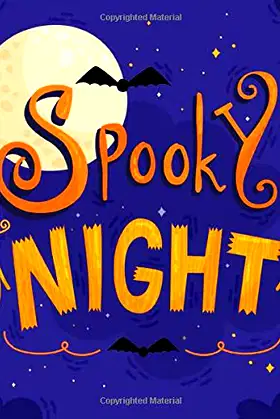 Spooky Night: A Fun Rhyming Halloween Book for 2-5 Year Olds poster