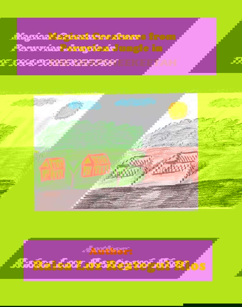 Magical Creatures from Peruvian Jungle in THE SHAPSHEEKEETAH poster