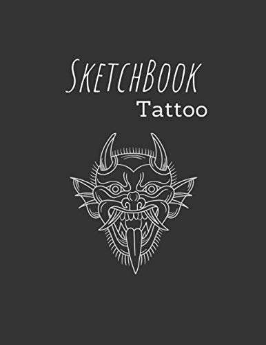 Sketch book tattoo: Simple and elegant design 120 blank pages ( 8.5 x 11 ) poster