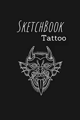 Sketch book tattoo: Simple and elegant design 120 blank pages ( 8.5 x 11 ) poster
