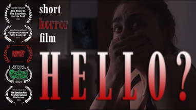 HELLO? (2021) - Short Horror Film poster