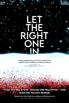 Let The Right One In poster