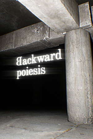 Backward poiesis poster