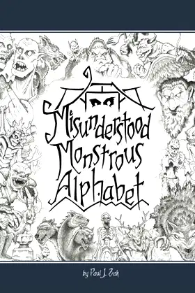 Misunderstood Monstrous Alphabet poster