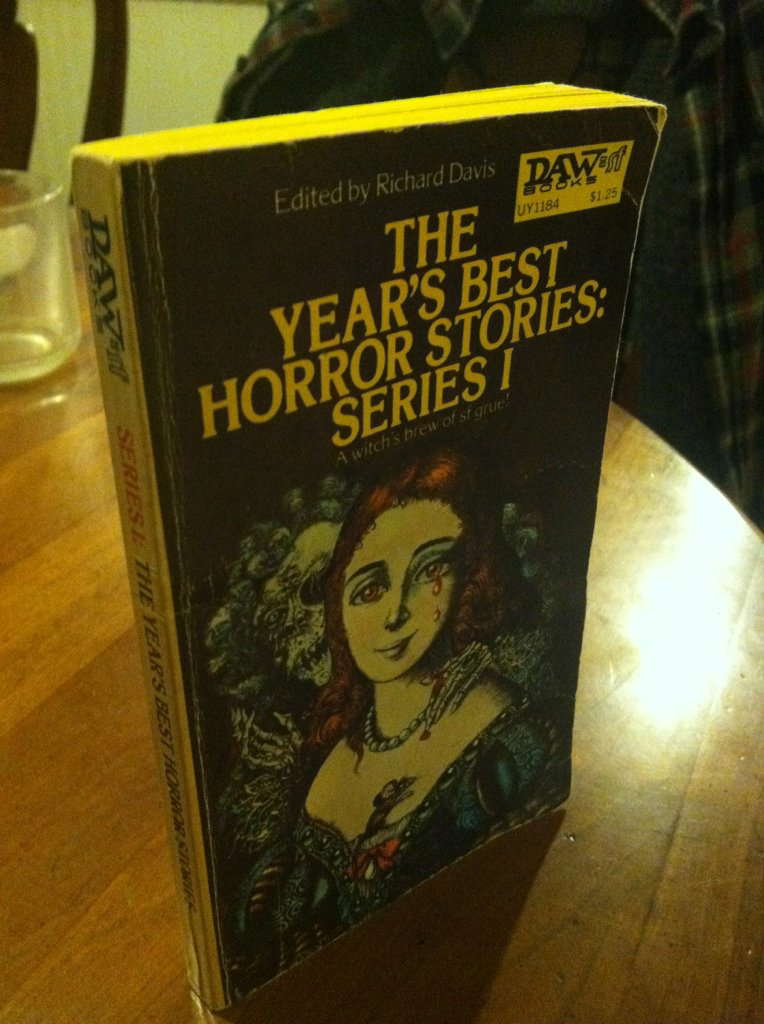 The Year's Best Horror Stories: Series I by Richard Davis, ed. poster