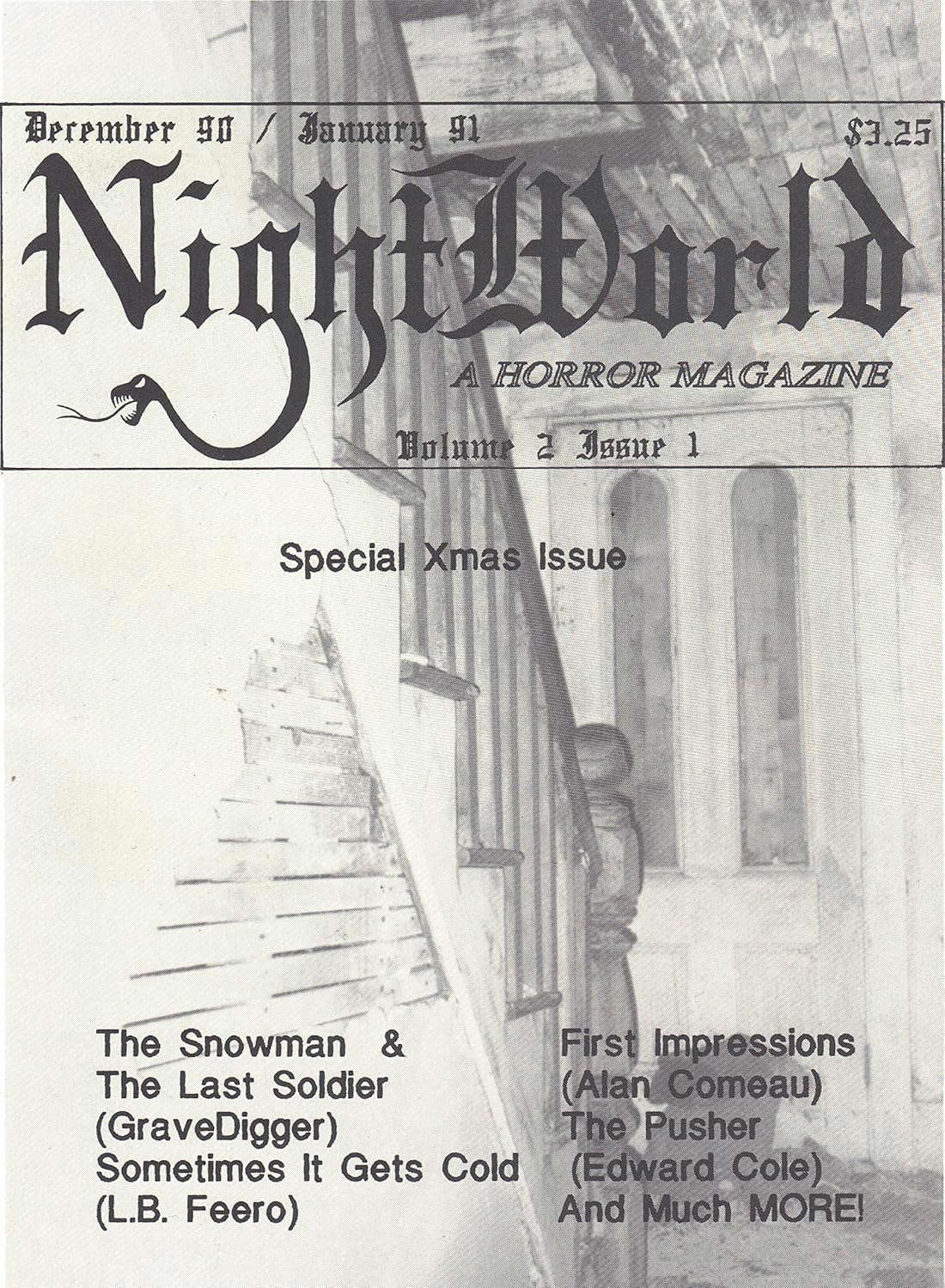 NightWorld: A Horror Magazine (Volume 2, Issue 1) Special Christmas Issue poster