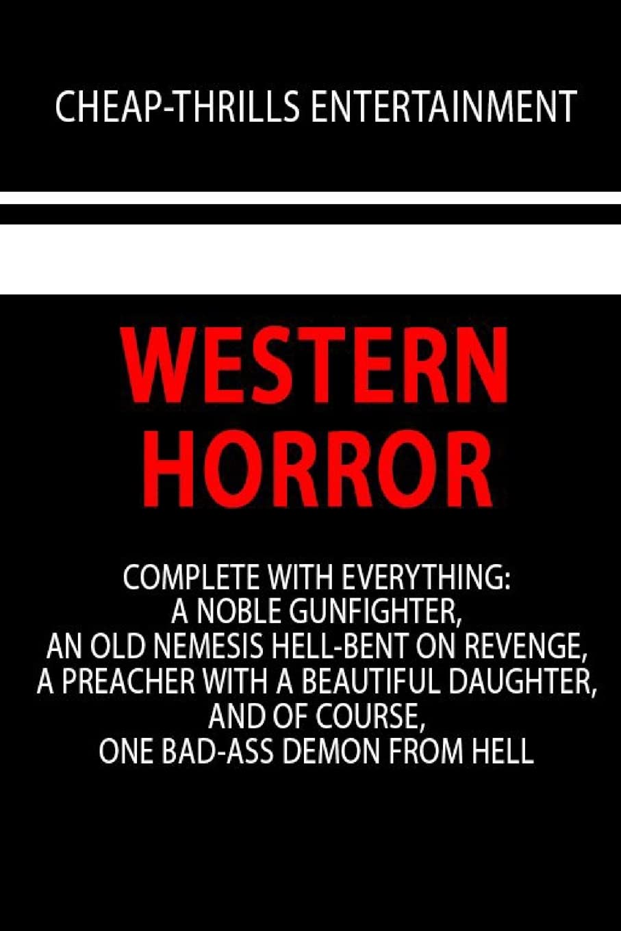 Western Horror poster