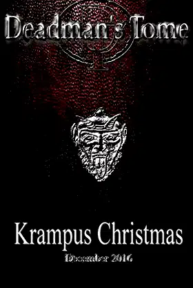 Deadman's Tome Krampus Christmas poster