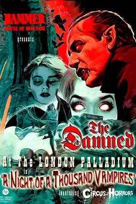 The Damned - A Night Of A Thousand Vampires Live In London poster