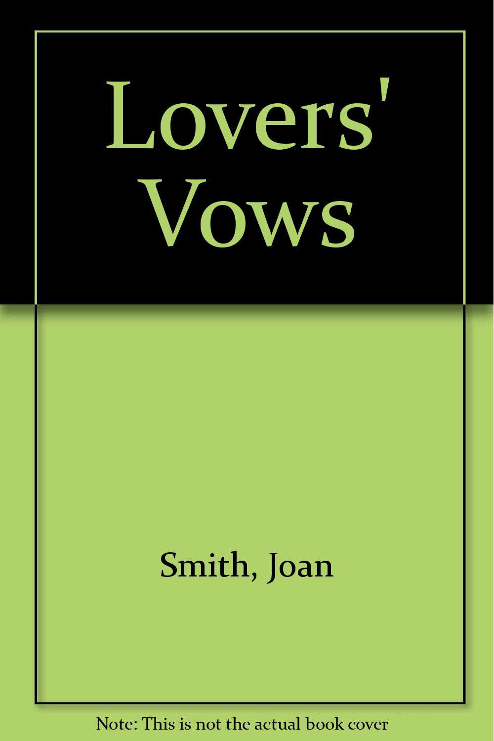 LOVERS' VOWS poster
