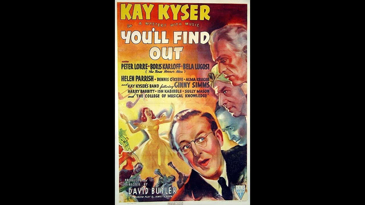 Poster for You'll Find Out
