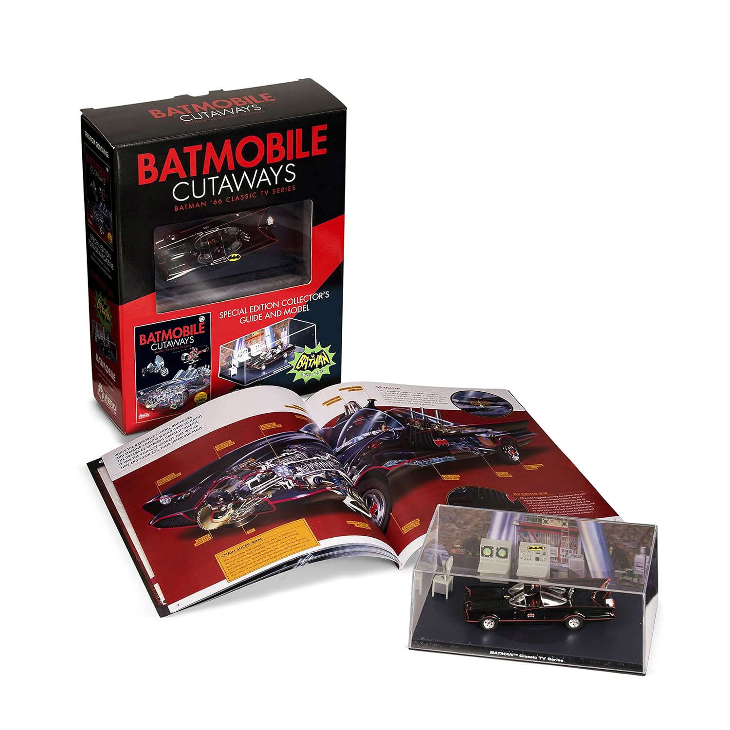 Batmobile Cutaways: Batman Classic TV Series Plus Collectible poster