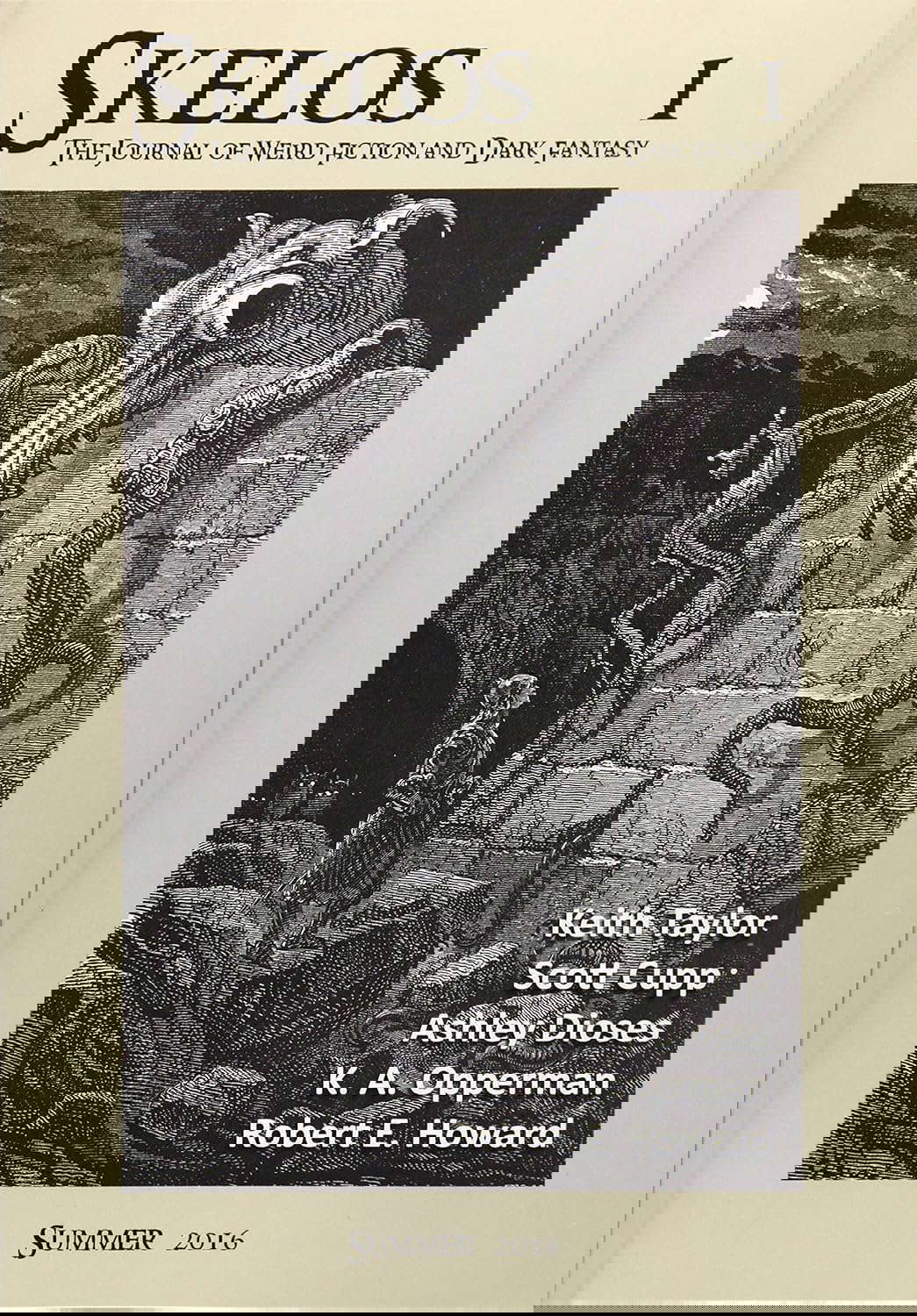 Skelos - The Journal of Weird Fiction and Dark Fantasy poster