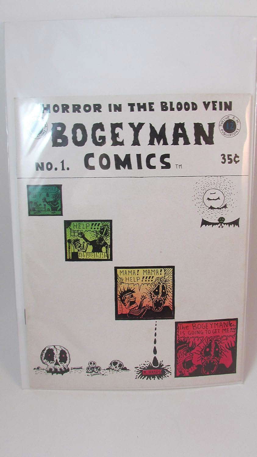 Bogey Man Comics No. 1, Horror in the Blood Vein, 1st printing poster