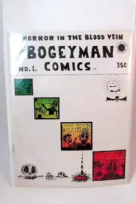 Bogey Man Comics No. 1, Horror in the Blood Vein, 1st printing poster
